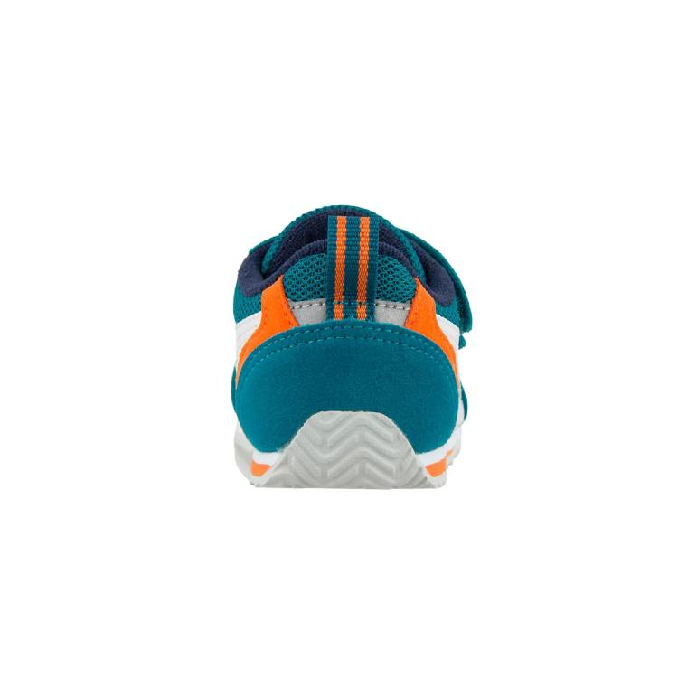 Asics Idaho Mini Baby 3 Abrasion Resistant Breathable Low top Running Shoes Peacock Blue Infant And Toddler TUB165-300