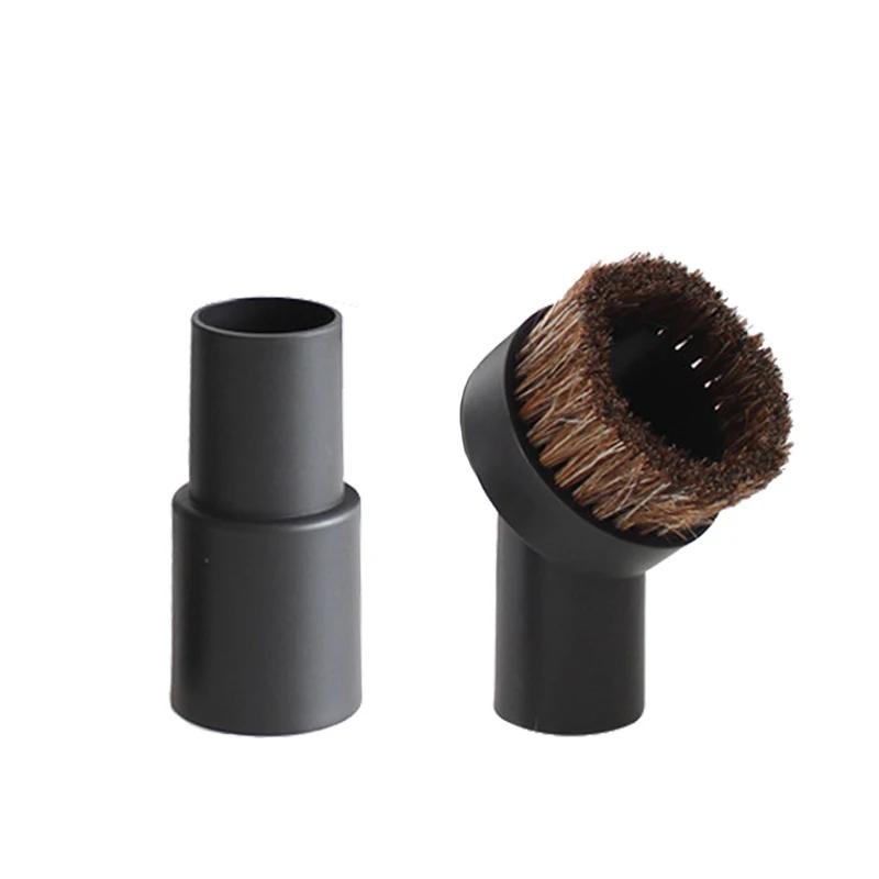 Vacuum Cleaner Brush Nozzle 32 & 35mm Brush Head Cleaning Tool Long Flexible Flat Slim Suction Nozzle Head For Bed Universal