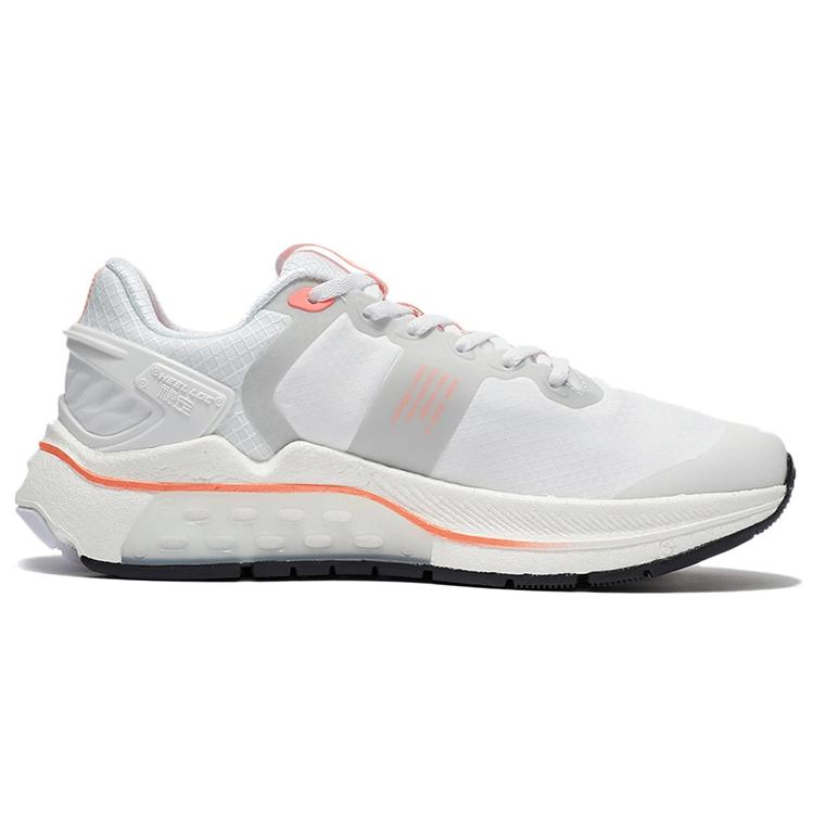 Li Ning Furious Rider 5.0 BOOM Technology Low top Running Shoes Women's White Orange ARZR002-14