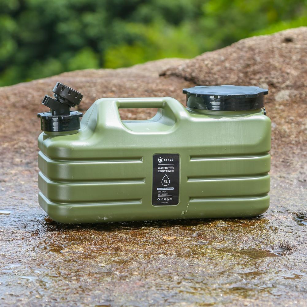 Zásobník na vodu o objemu 5 l s kohoutkem Nosič dávkovače vody Velkokapacitní zásobník na vodu pro autokemp