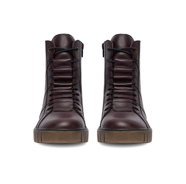 Ботильоны Rieker Y3421-35 бордового цвета