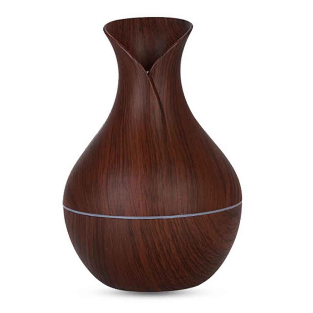 Wood Grain Essential Oil Diffuser Ultrasonic Mini Mist Maker Mist Air Purifier  Bedroom Use