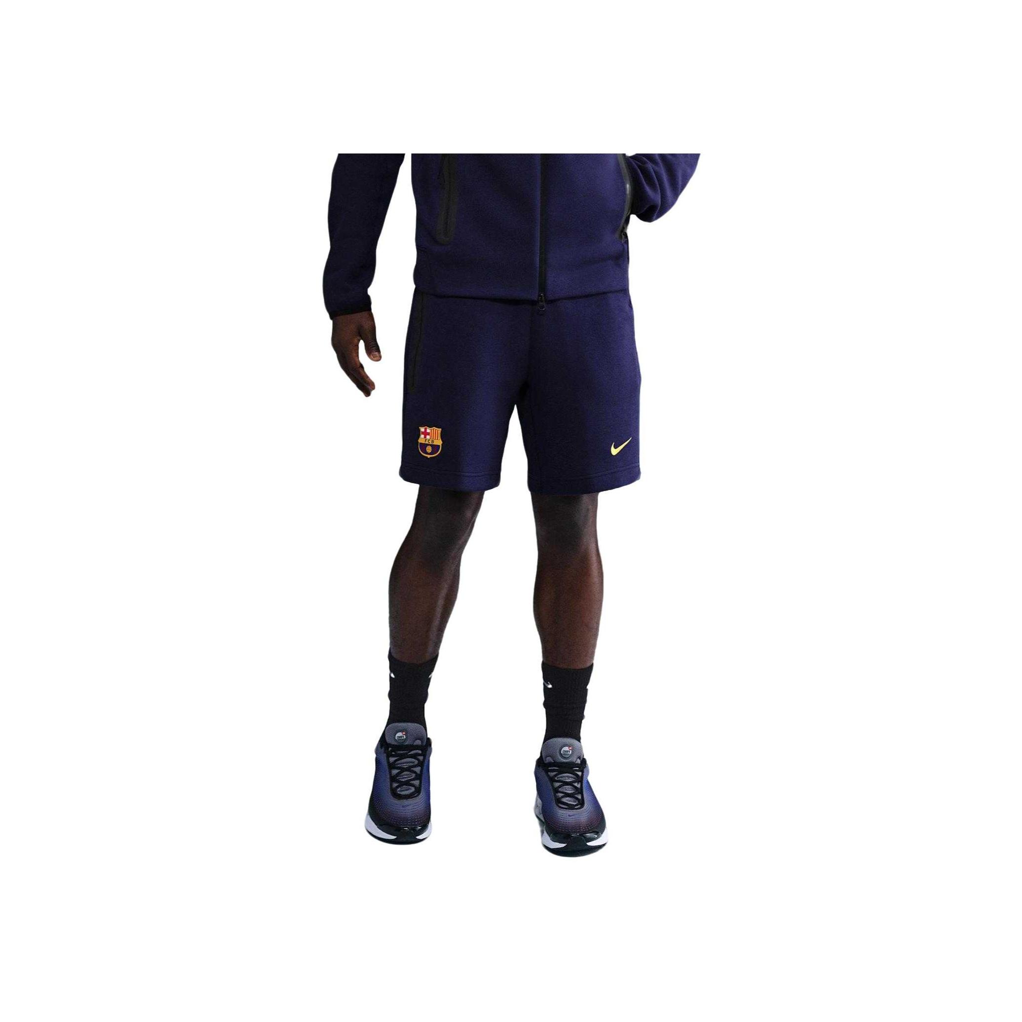Nike FC Barcelona Tech Свободные Удобные Приятные к коже Футбольные брюки Мужские низы HJ6465-594 XL