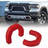 Front Tow Hooks Covers Hitch Cover Ized Car Tow Hooks Compatible With RAM 1500 Accessories -2026|Red (Not Fit For RAM 1500 Classic,Warlock,RAM