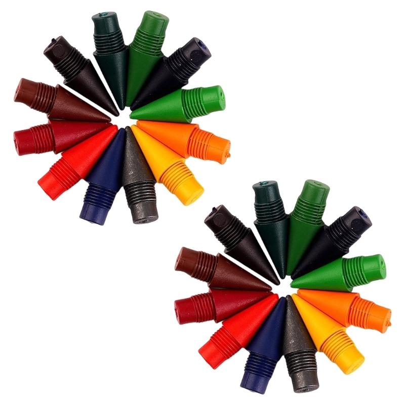 

12/13Pcs Inkless Pencil with Replaceable Refill Colored Inkless Pencil Everlasting Pencil for Writing Sketching Drawing