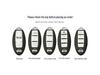 Handmade Leather Key Bag for 2020 Nissan Sylphy, Teana, Qijun, Tiida