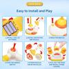 Bath Toys, Baby Shower Head with 3 Spraying Ducks and 4 Nozzles, Duck Bath Toys, Electric Shower Spray Water Toy for Toddlers Infants Kids