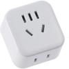 High Quality White Converter Plug Portable Durable Charger Plug PVC Converter Socket Motorhome