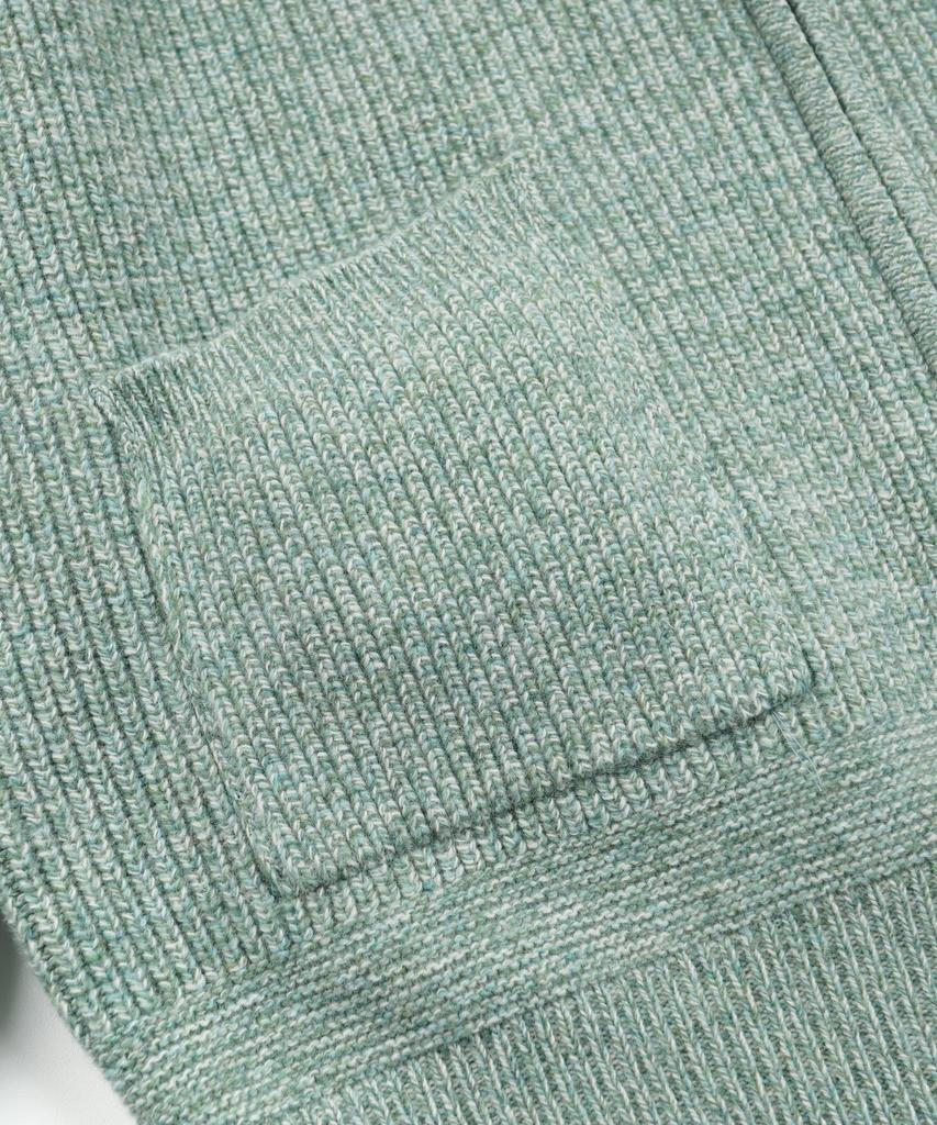 Frizmworks Tweed Wool Zip Up Cardigan _ Mint