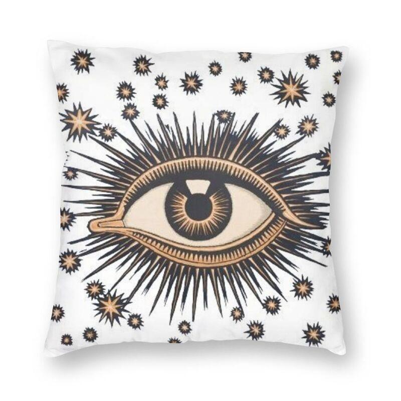 Bedroom Living Room Evil Eye Black Art Cushion Cover Mystery Spirit Pillowcase Sofa Car Pillowcase Home Decor