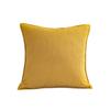 Japanese Style Corduroy Striped Throw Pillow Cover Square Soft Sofa Pillowcase Solid Color Thickened Cushion Cover