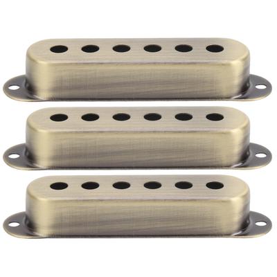 3Pcs Single Pickup Cover Brass 48mm/50mm/52mm Musical Instrument Accessories for ST SQ Electric