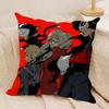 PPersona  Cushion Cover Soft Plush Fabric DoubleSided Printed Cushion Covers for All Seasons Home Decor