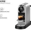 Capsule Coffee Machine Krups XN 741B CitiZ Silver