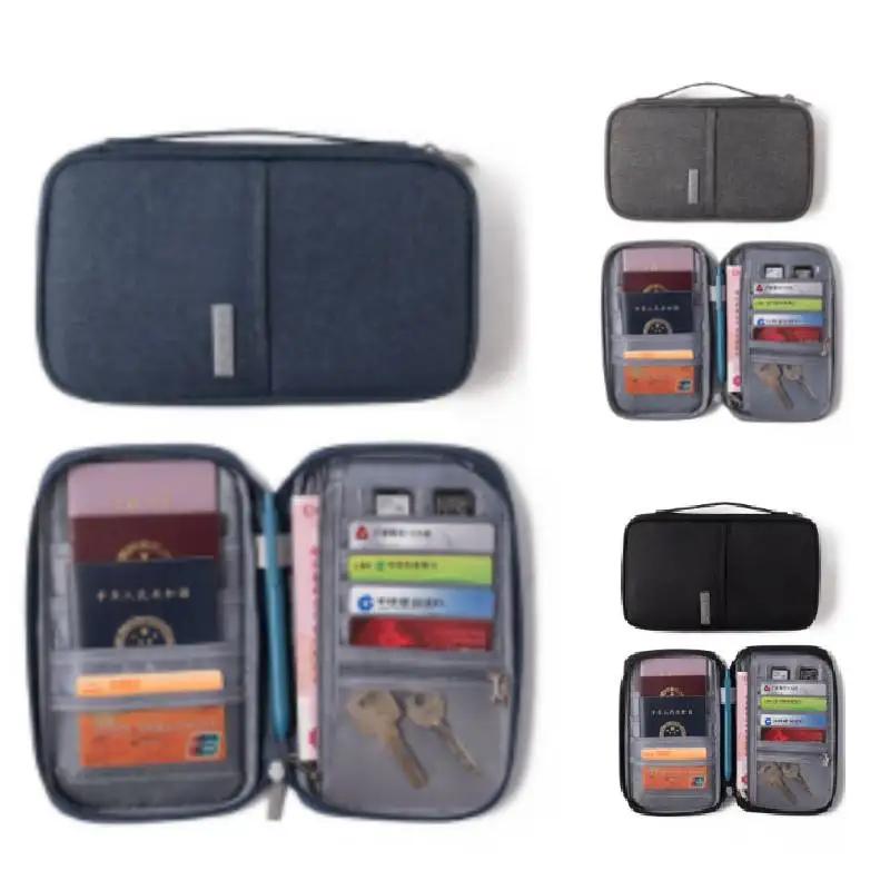 Reise Reisepasshülle Geldbörse Reise Multifunktionale Kreditkartenhülle Reise-ID-Halter Aufbewahrung Organisieren Clutch Geldbörse 2024