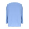 Women's Fashionable Round-neck Long-sleeved Solid-color Pullover Casual Top