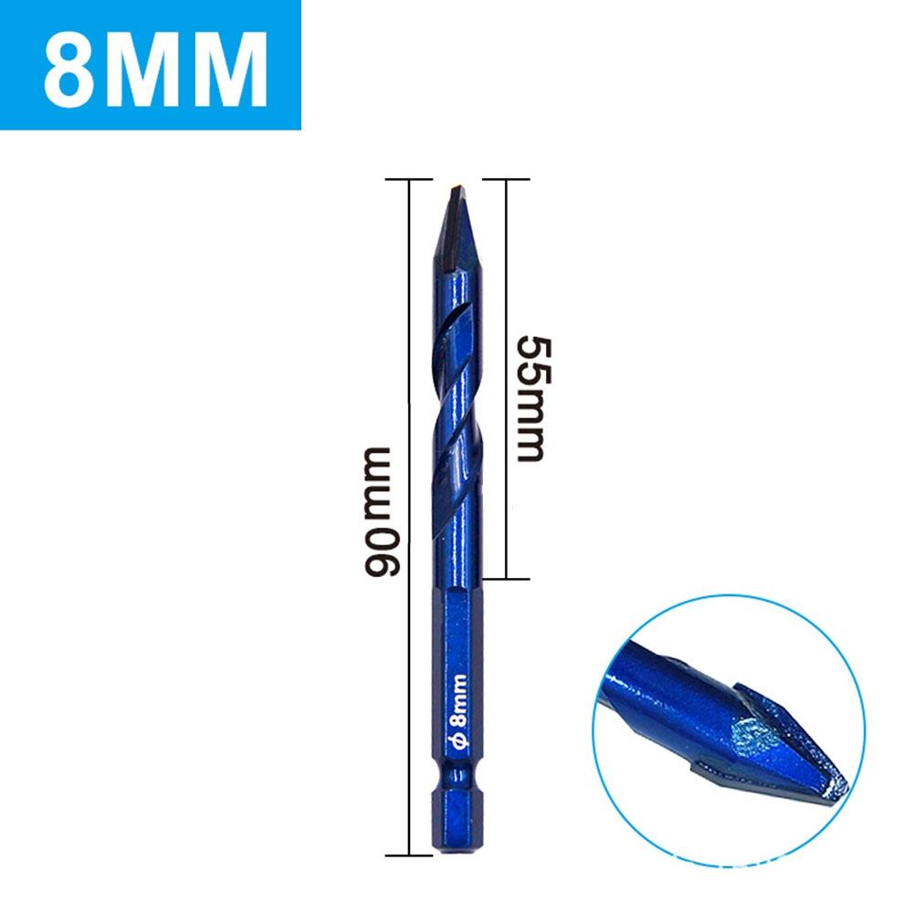 1 Stück 6-12mm Bohrer Hartmetallbohren für Wand Glas Holz Metall Fliesen
