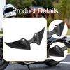Motorrad Flachspoiler Aerodynamisches Verkleidungs-Winglet Deflektor Kunststoff Upgrade-Teil für Z900 Kawasaki 2
