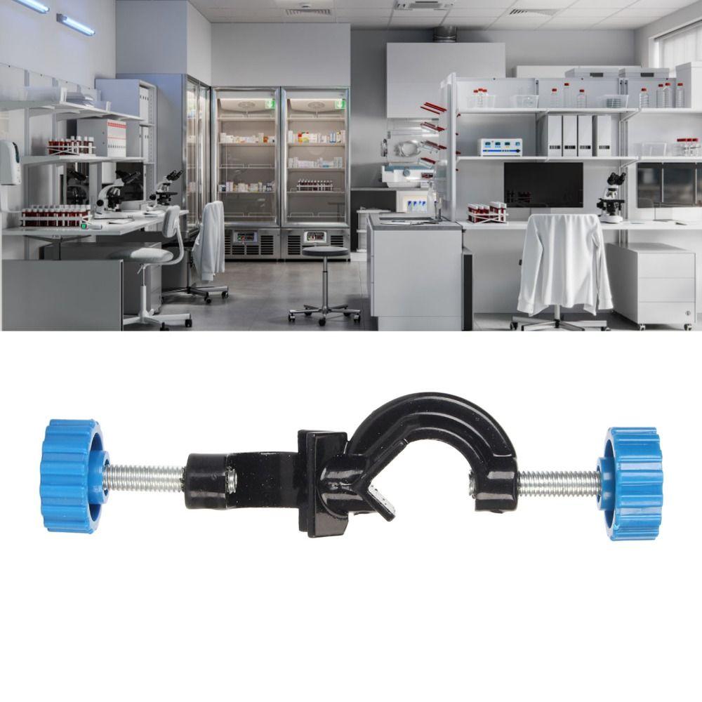 5 Pack Aluminum Alloy Lab Stand Clamp Holder 18mm Rod Diameter 21mm Rod Diameter Boss Head Clamp Holder Adjustable Mechanism