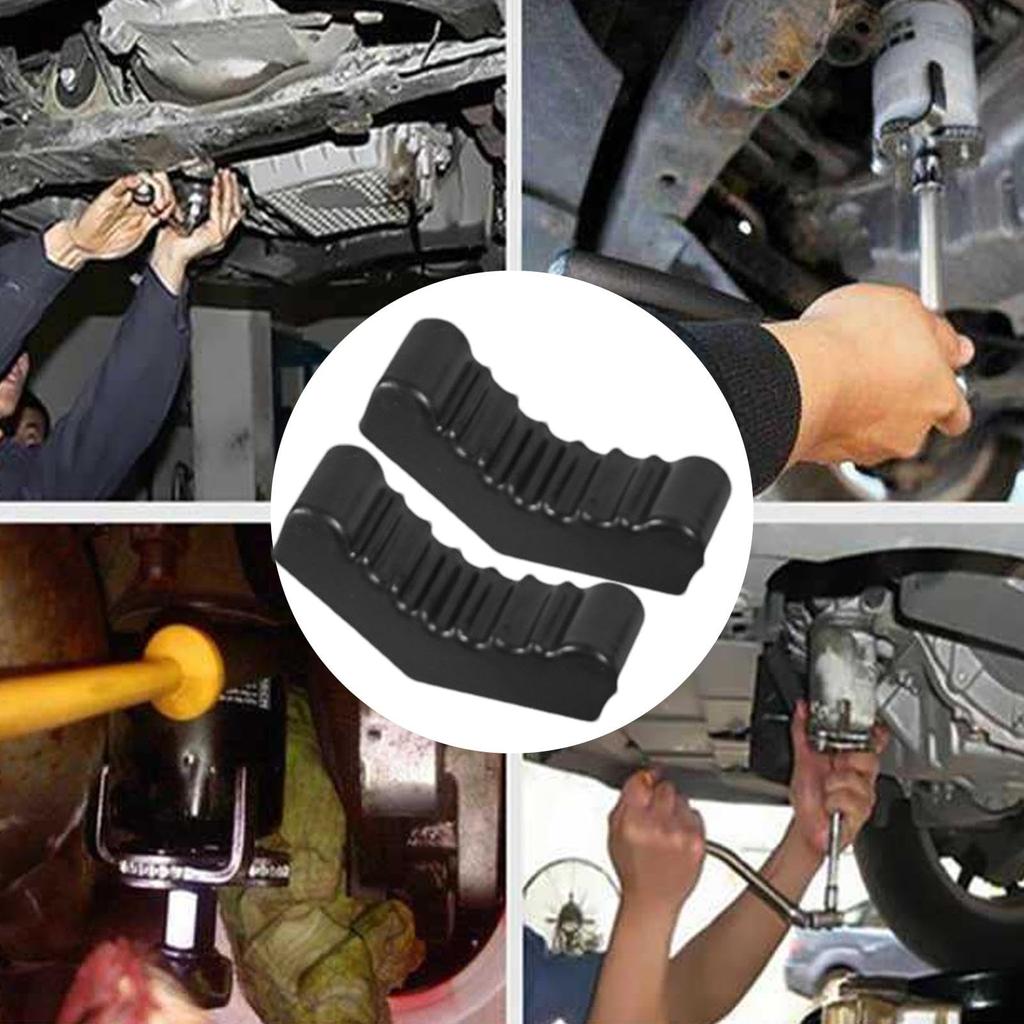 Rubber Car Jack Pad - Pinch Weld Adapter for Floor Jacks | Frame Rail