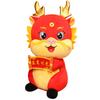 Business Xinglong Doll 2024 Year of the Dragon Mascot Plush Toy Zodiac Year of the Dragon Doll Company Opening Gifts