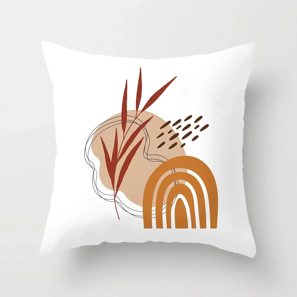 Home Sofa Chair Decor Pillowcase Modern Abstract Painting Pillowcase Geometric Cushion Cover