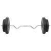 3145030 vidaXL Dumbbell and Barbell Set with Plates 90 Kg