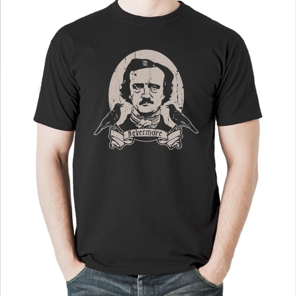 

Edgar Allan Poe, writer poet editor literary Horror Movie T Shirt Tee Gift New 2XL