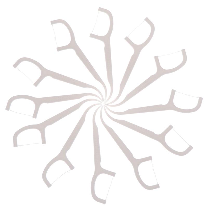 30/50/100*Dental Floss Flosser Picks Teeth Toothpicks Oral Care Tooth Clean