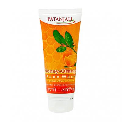 Gel zum Waschen mit Honig und Orange (60 gr), Honig-Orangen-Gesichtsreinigung