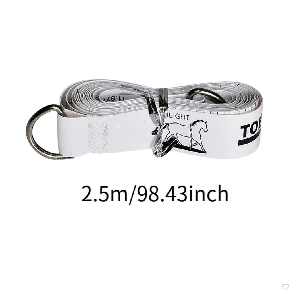 Horse Pony Height Weight Tape Measurement Tool 250cm Soft Bust Measuring for Pig