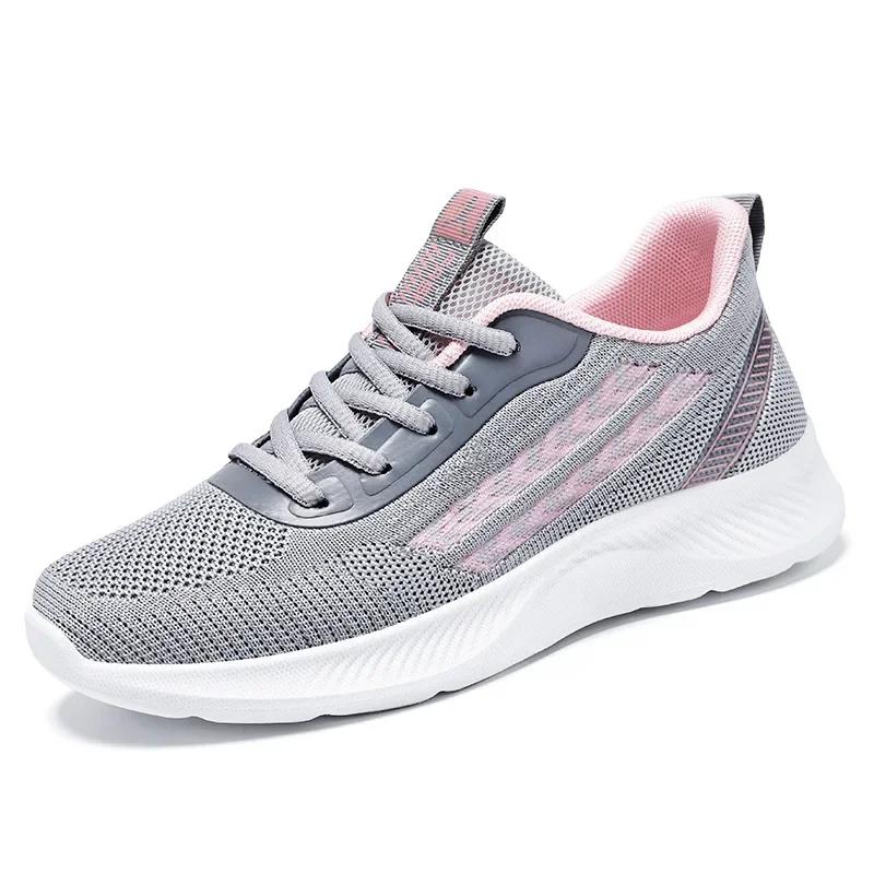 Women's New Breathable Shoes Outdoor Non Slip Sneakers Versatile Light Mesh Shoes Casual Ladies Shoe Zapatos Mujer Traf