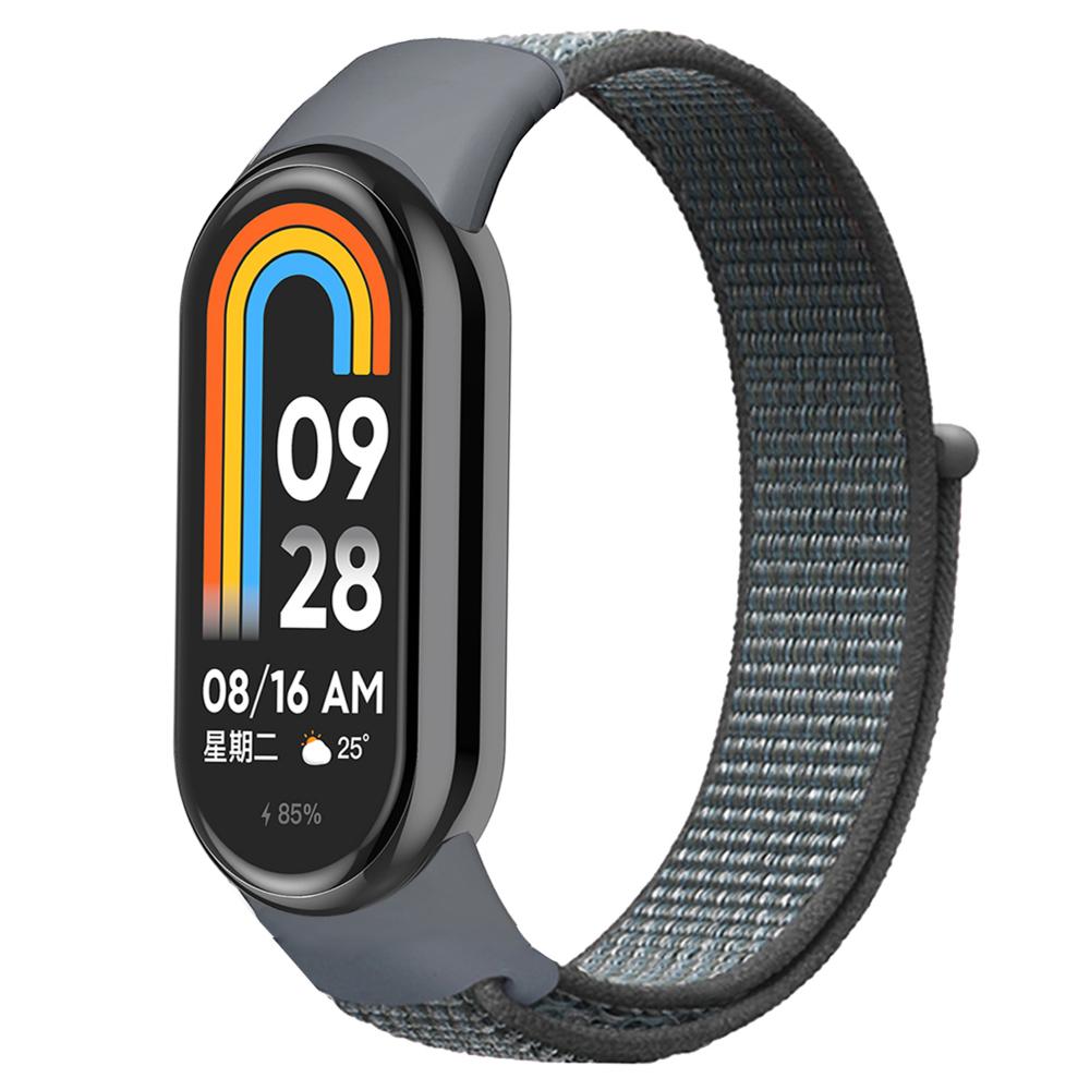 Nylon Loop For Xiaomi Mi Band 10/9/8 Bracelet NFC Breathable Bracelet Wristband Correa Sport Watchband for Mi band 8/9/10 Strap