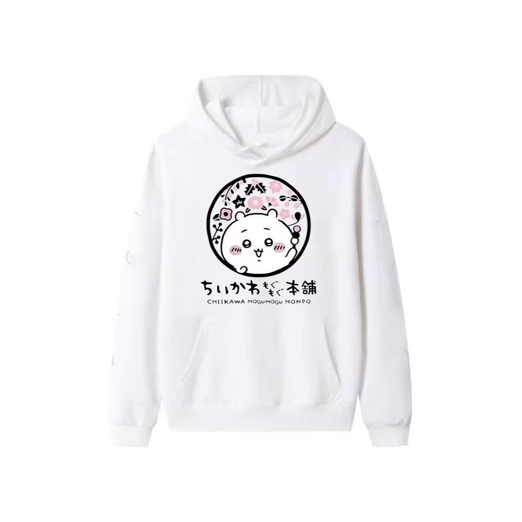 New Japanese Trend Cartoon Printed Hooded Sweater Men's and Women's Loose Autumn and Winter Casual Fashion Jacket Tide