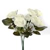 1 Bouquet/12 Heads Artificial Roses Silk Flower Home Party Bridal Bouquet Decor