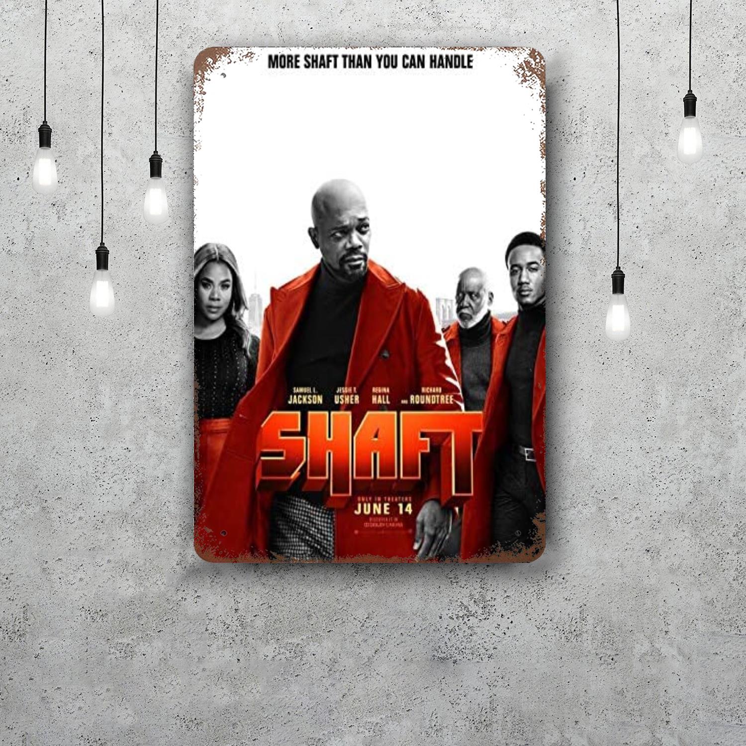 

film samuel l jackson Vintage Metal Tin Signs Posters Decor Retro Metal Plaque Wall Art Decor for Garage Bar 20x30cm（7.8x11.8inch）