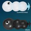 Anal Expander Round Ball Design Increase Joy Easy-Insertion Helpful Glow-in-the-dark Inflatable Anal Plug Masturbator Men Supply
