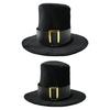 Klasyczny Czarny Cylinder z Wstążką dla Lwiego Trenera Imprezy Tematyczne Akcesoria Kostiumowe Nakrycia Głowy Rekwizyty Sceniczne Kapelusze