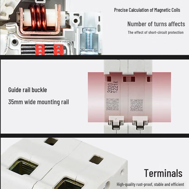 DELIXI ELECTRIC DZ47sLE Circuit Breaker with Leakage Protection