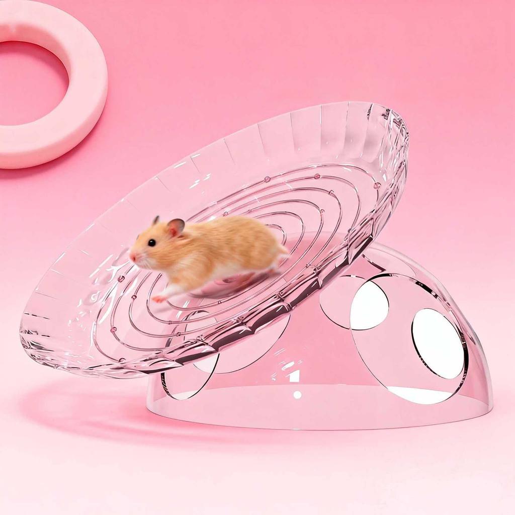 Hamster Exercise Wheel, Pet Supplies, Hamster Educational Toy, Silent Running Wheel, Cage Accessory, Suitable For Gerbils, Small Animals, And Mice