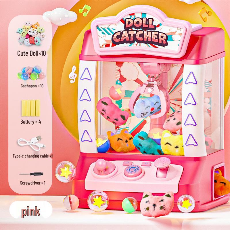 Cross-Border Children's Claw Machine with Sound, Light & Timer - Large Electric Toy Game Machine