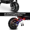 TOURSOR E5B  Foldable Electric Scooter for Adults 6000W Motor 85km/h Speed 120km Range 60V40AH Battery 11-inch Off-road Tires