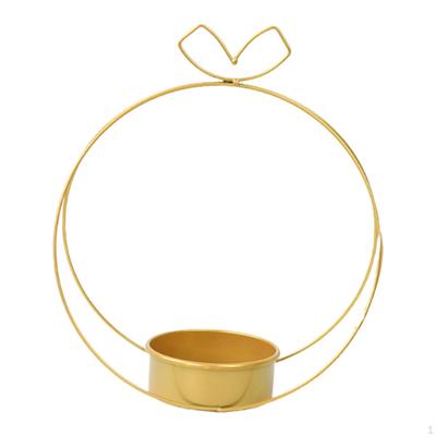 Creative Metal Flower Stand for Table Centerpiece Bookshelf Housewarming Kitchen