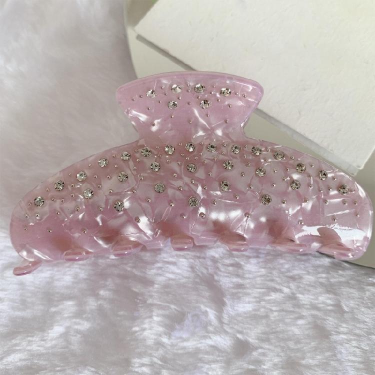 Fashionable Acetate Hair Clip With Rhinestones Perfect For Women Enhancing Their Look Prom Event Or Casual Outings