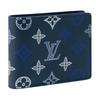Louis Vuitton Multiple Monogram Shadow Leather Wallet Men Wallet Deep-Blue M29137