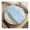 45×45cm Plaid Napkin Cloth Western Dining Table Decoration Placemat Household Absorbent Table Cloth