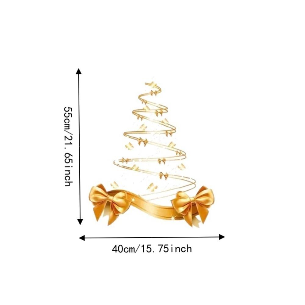 Static Cling Christmas Window Sticker PVC Holiday Window Sticker Christmas Decorating