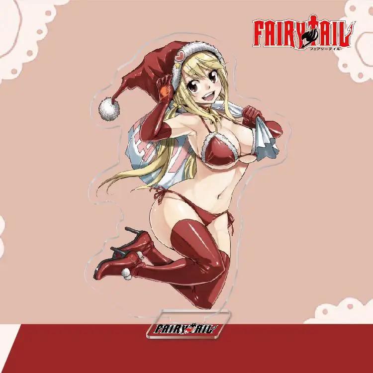 

Аніме Fairy Tail Акрилові декоративні ремесла Іграшки Колекційні фігурки Настільні прикраси для дому