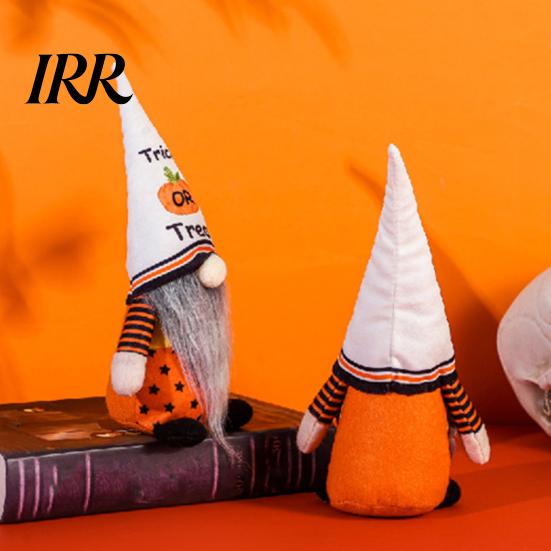 Halloween Themed Decorations Gnome Decor, Rudolph Faceless Doll Figurine for Shelf Table, Spooky Realistic Ornaments Cute Ornament Party