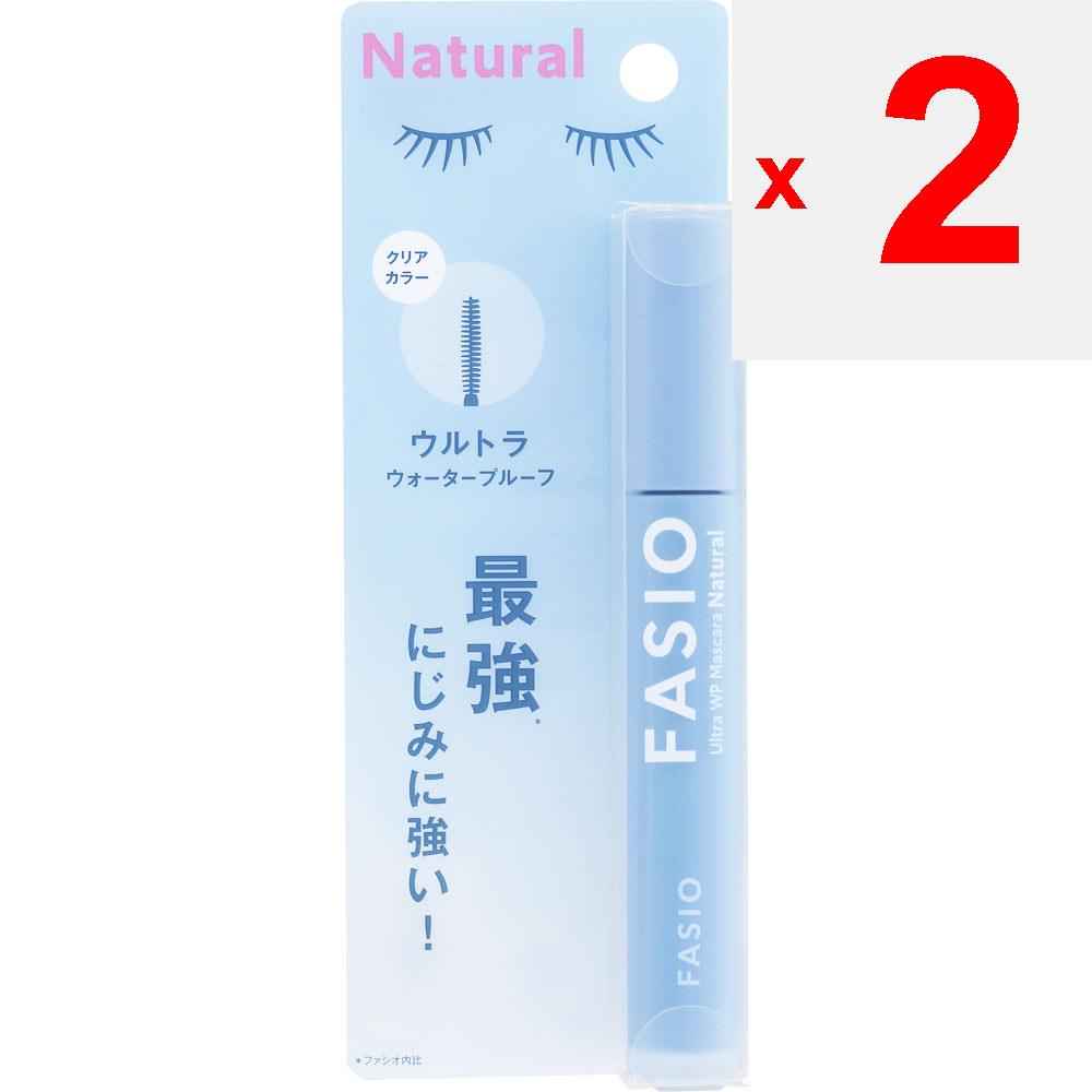 Kose Fatio Ultra WP Mascara Natural 00 Clear Color 6g Eye Makeup Mascara Apply As If Lifting Lashes. When Removing, We Recommend Fashio Mascara Remove